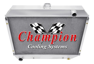 SR Champion 3 Row Radiator 26" for 1970 - 1974 Dodge Challenger Big Block Engine | eBay