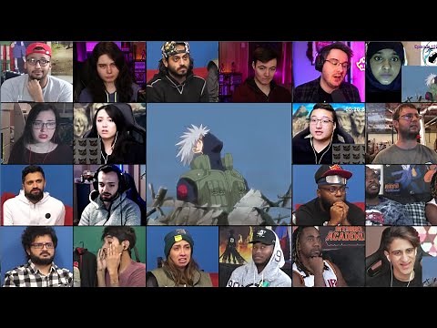 Kakashi Death😢Reaction Mashup | Naruto Shippuden Episode 159