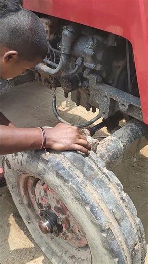 Front Wheel Allignment Checking 👨‍🔧 #shorts #automobile