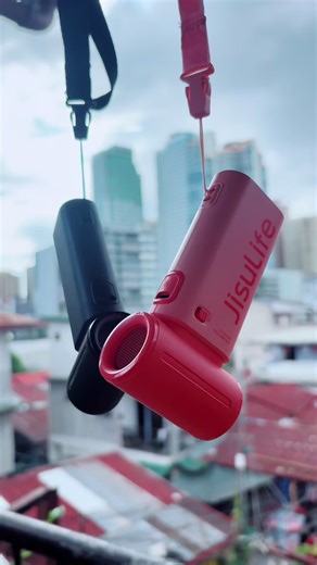 JisuLife Handheld Fan Life9 Mini Portable Jet Fan Rechargeable USB Fans With 5 Gears Strong Wind Suitable For Summer Outdoor Camping