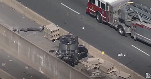 Excessive speed reported in lead-up to deadly I-695 construction zone crash