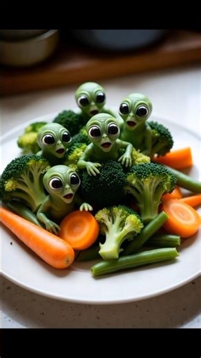 Extra detestable. There are aliens on my vegetables