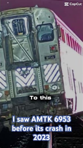 AMTK 6953 before its crash #amtrakcalifornia #amtrak