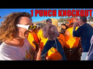 PIT BIKE RACE TURNS INTO BRAWL | Havoc West Coast Pitbike Championship Round 1