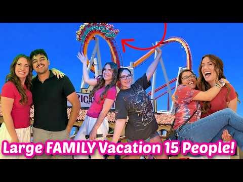 Our FIRST Family Vacation HERE With 15 People!