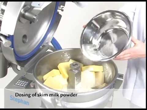 STEPHAN UNIVERSAL MACHINE UMSK 24 E (Production of Spreadable Processed Cheese)