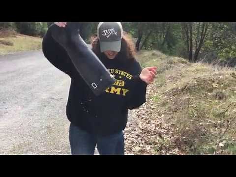 Fishing Boots Filled with Water - Klamath River, California