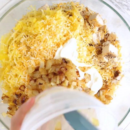 Spaghetti Squash Au Gratin! This is our #1 Recipe EVER on the blog and has been for years!!! Plus it makes it even better because it is Keto Friendly too!!! https://www.midgetmomma.com/?p=135783 | Easy Family Friendly Keto/Low Carb Recipes