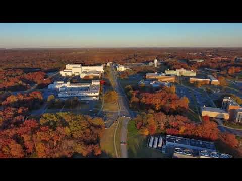 Drone flight over the NASA Goddard Space Flight Center (GSFC) campus