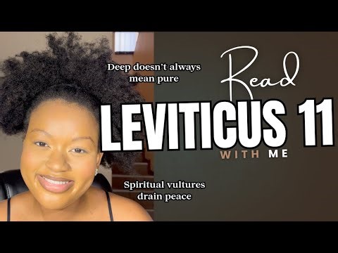 Clean and Unclean Food | Leviticus 11