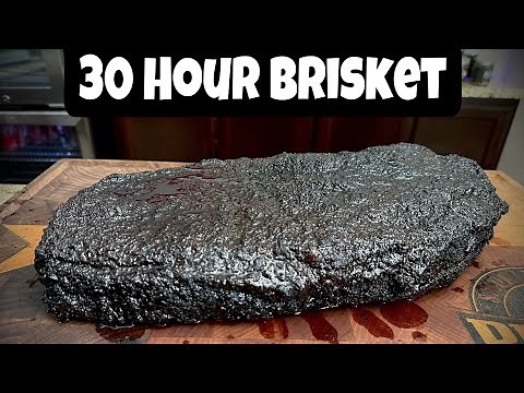 30 Hour Smoked Brisket Experiment - Smokin' Joe's Pit BBQ