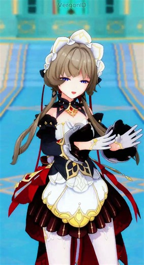 【MMD】Genshin Impact Sandrone -【Gambare Gambare Senpai】