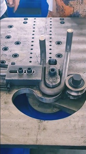 Precision Rod Bending Machine in Action