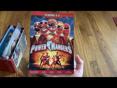 Power Rangers: Seasons 8-12 DVD Box Set Unboxing