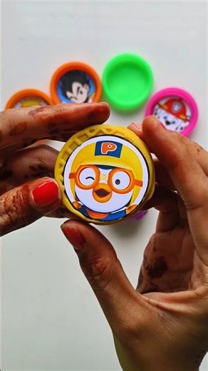 Making pororo clay waffle #creativeclayideas #clayart #creativeclayideas