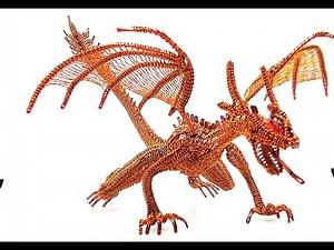 Wire art | irghost | 55 | DIY DRAGON | FULL TUTORIAL