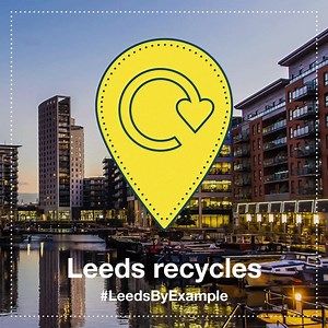 Launching today! #LeedsByExample is the most ambitious collaboration to-date and addresses a growing challenge. We’re consuming more food and drink on the go, but lots of packaging isn’t recycled. Every year in the UK we get through 13 billion plastic bottles, 9 billion drinks cans and 2.5 billion coffee cups. You can now recycle your empty plastic, cans, and coffee cups throughout Leeds city centre. You're never more than 5 minutes away from a recycling point - find your nearest point here: htt