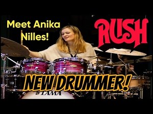 RUSH NEW DRUMMER | Anika Nilles Unbelievable Drumsolo