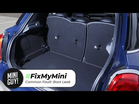 #FixMyMini Common Mini Boot Leak Fault - How to Fix | MINI GUY!