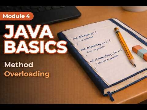 Java Method Overloading Explained | Write Cleaner & Smarter Code (Beginner Guide)