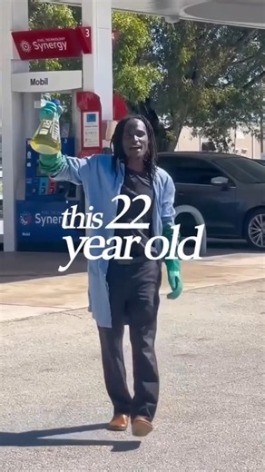 his 22-year-old just ran a muscle car on fuel made from plastic waste.