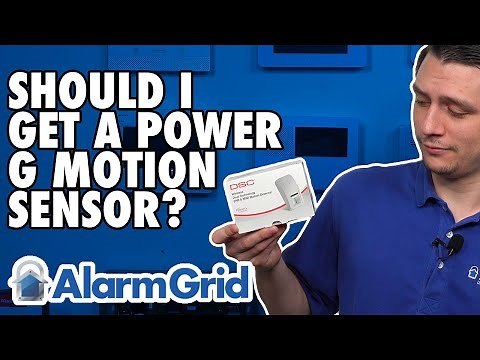 Advantages of Using a PowerG Motion Sensor