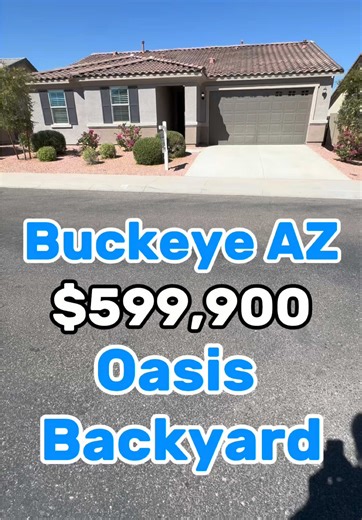 Buckeye AZ Home for Sale 🏡 Comment “Ready“ for more info 📲 🏡 ⭐️ 3 Bedrooms ⭐️ 2 Bathrooms ⭐️ 2,098 Sq Feet ⭐️ All Closing Costs Covered Starting from $599,900 Click the link in my bio to search more homes or set up a free consultation 📲 🔑 🏡 Home Marketed by Eric Schilling EXP Realty Follow @ericschillingrealestate for more content like this Are you looking to buy or sell a home in Phoenix.. I can help 🚧 New Construction 🏡 Buyers 🏠 Sellers 🏘️ Investors 📲 Dm Me now Eric Schilling EXP Re