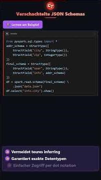 Reading Nested JSON with Struct Schema in PySpark