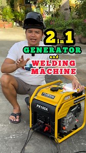 2.3M views · 24K reactions | Solid! Welding Machine na kahit walang Kuryente Gagana! PK160A @topfans #2in1 #welding #generator #diy #tools | Lycopher car vlog | Facebook