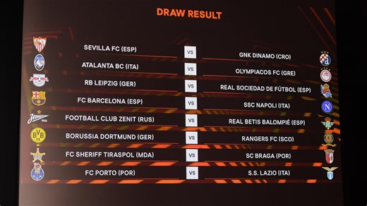 UEFA Europa League knockout round play-off draw | UEFA Europa League 2021/22