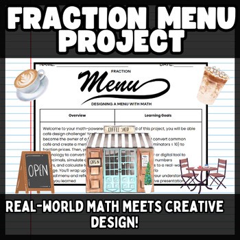 Fraction Conversion |  A Real-World Math | Project-Based Learning | NO PREP