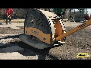 Batmatic CR55 reversible plate compactor