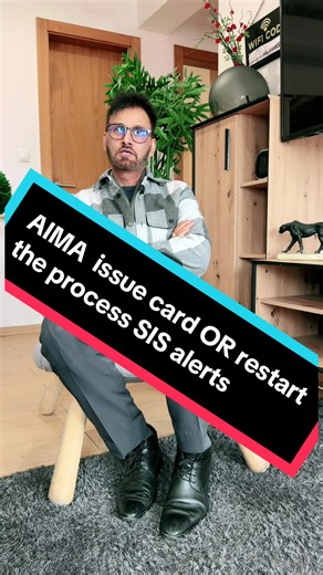 AIMA can issue the card OR restart the process without restarting the process, ya can be only after the consultation with Country issued sis alert . Must justify new falta with solid supporting documents and statement. Be considered court Judgment points. #tiktoklive #portugal🇵🇹 #sis #pageforyou #court