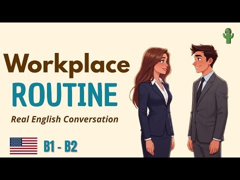 How native speakers talk at work | English podcast