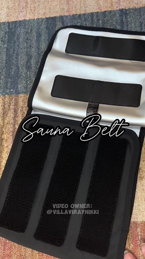 Target your tummy area using this Sauna belt from @paoboosports! 🤍 click mo na yung yellow basket, then checkout na! #Workout #SaunaBelt #Sweat #FridayFriyay #BonggangFridayFriyay