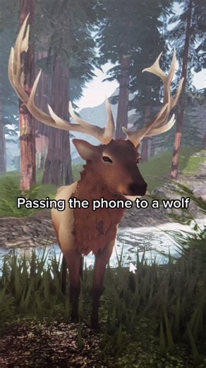 Cenozoic Survival Test Games with Elk and Wolf in Roblox