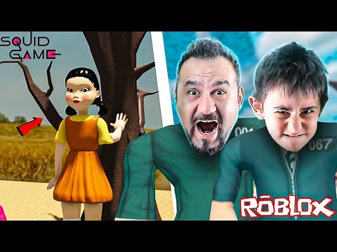 SQUID GAME ama YENİ! ROBLOX İÇİNDE SQUID GAME OYNUYORUZ! △☐◯ (sesegel çocuk oyun)