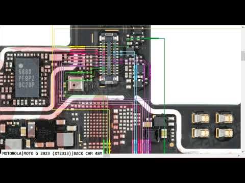 MotoRola Moto G 2023 XT2313 BACK CAMERA Problem Not working Error Not Open Problem Hardware Solution