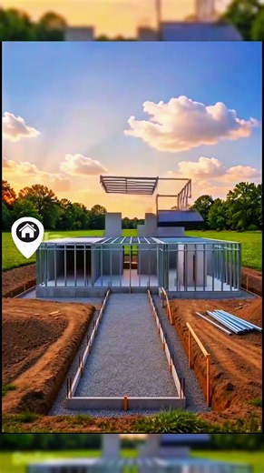 Building Dream House Time-lapse #modernhouse #building #ai #dream #viralshorts