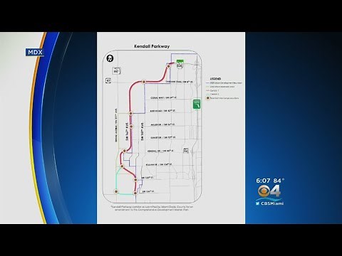 MDX Proposing 'Kendall Parkway' Toll Road To Help With Commute Into Southwest Miami-Dade