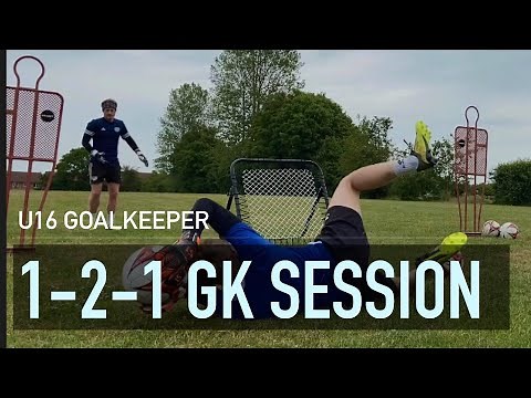 1-2-1 Goalkeeper Training Session | FULL Drills and Practices | The Gloves Are On Ep.1
