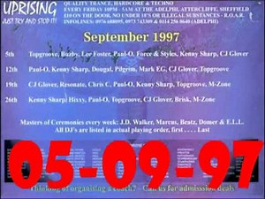 Dj Kenny Sharp Uprising 05 09 97