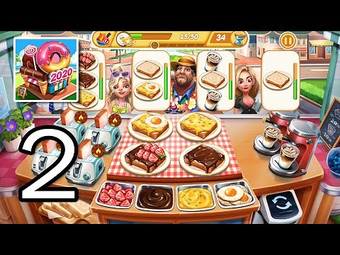 Cooking City - Breakfast Bar Level 8-15 Gameplay Walkthrough Part 2 (iOS, Android)