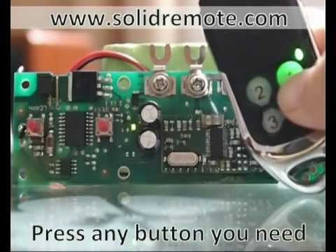 Merlin M842 & M844 compatible remote control