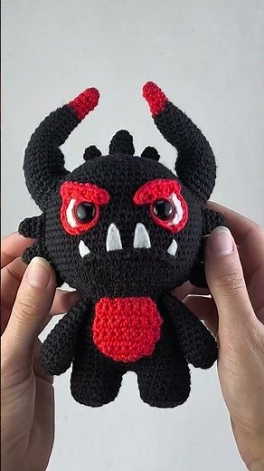 Cute Halloween Crochet Monster Pattern | Easy Amigurumi Tutorial