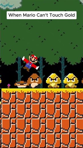 When Mario Can't Touch Gold