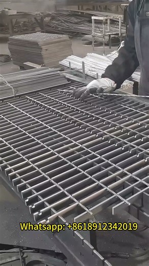 How Steel Grating Is Made: The Strength Behind Industrial Platforms & Walkways! #steelgrating