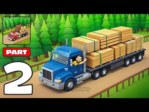 Wood Manager Gameplay Walkthrough Part 2 - Tutorial Manage Resources Wood Empire (Android,iOS)