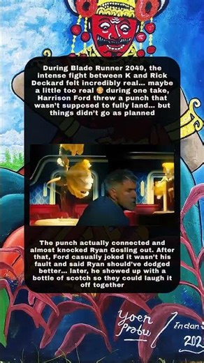 Blade Runner 2049 Fight Got Too Real 😳#MovieTrivia