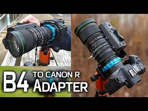 Adapt a B4 lens to your Canon R Camera